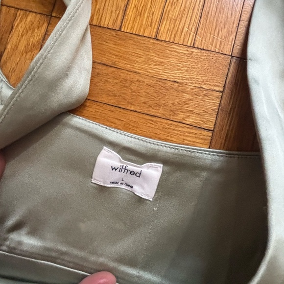 Aritzia Shine Bustier sage green - Wilfred - Picture 2 of 3